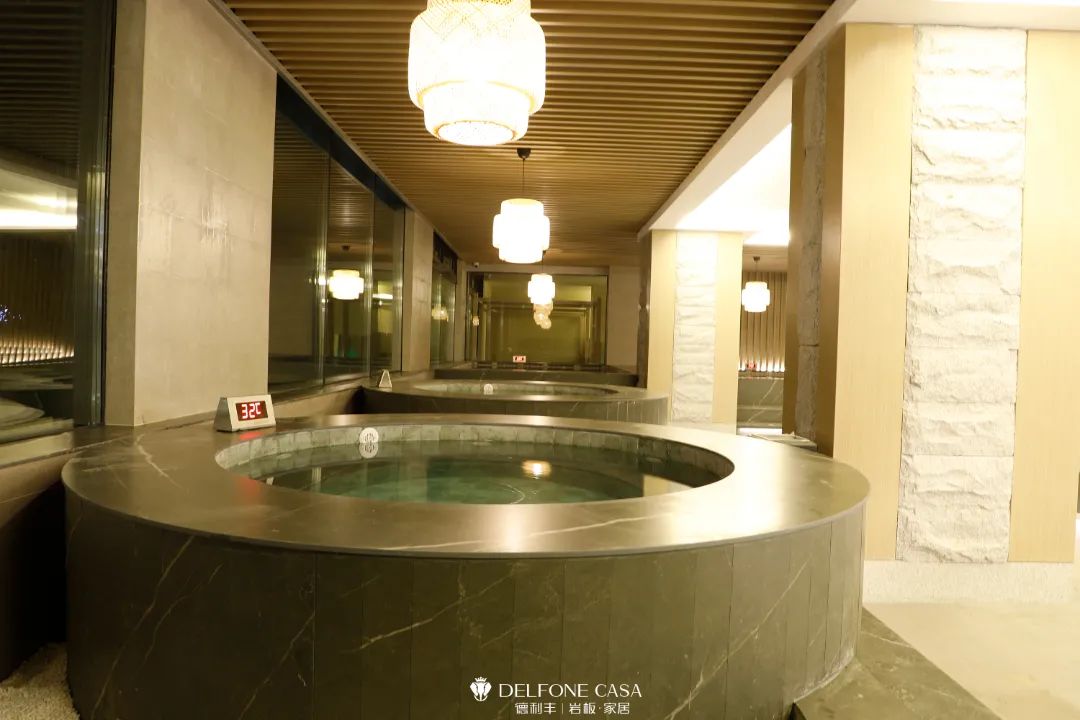 實景案例 | 6000㎡高端巖板會所，奢華感拉滿！(圖14)