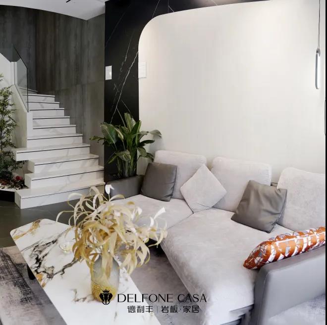 探店速遞 | 德利豐滕州巖板展館，呈現(xiàn)獨特空間美感(圖1)